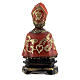 Bust of St Januarius with resin and name on base 8 cm s4