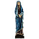Estatua Virgen Dolorosa manos juntas resina 30 cm s1