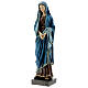 Estatua Virgen Dolorosa manos juntas resina 30 cm s3