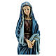 Statua Madonna Addolorata mani giunte resina 30 cm s2