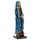 Our Lady of Sorrow golden details resin 20 cm s4