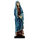 Our Lady of Sorrows statue with gold detailing resin 20 cm s1