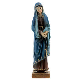 Statue Our Lady of Sorrows resin 12 cm