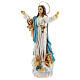 Assumption Mary angels statue resin 18x12x6 cm s3