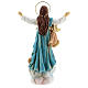 Assumption of Mary statue with angels in resin 18x12x6 cm s5