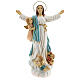 Estatua Virgen María ángeles resina 30 cm s1