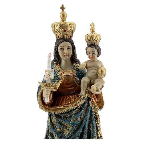 Virgen de Bonaria estatua resina 20 cm 2