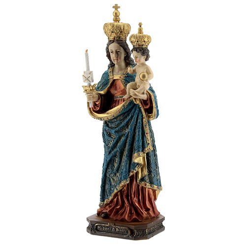 Estatua Virgen de Bonaria con Niño resina 31,5 cm 3