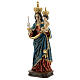 Estatua Virgen de Bonaria con Niño resina 31,5 cm s3