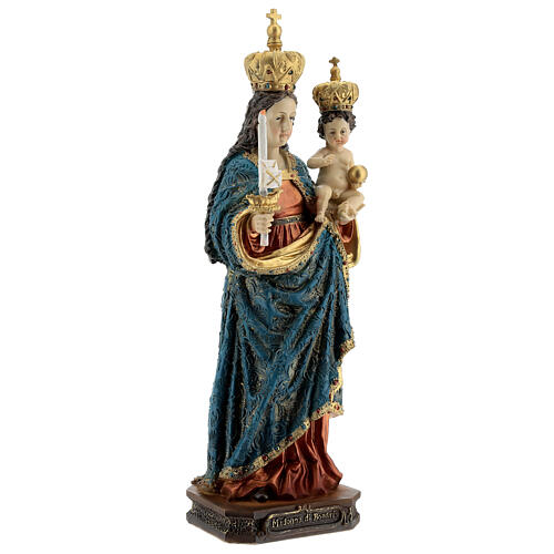 Statue Notre-Dame de Bonaria avec Enfant Jésus résine 31,5 cm 4