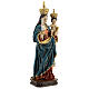 Statua Madonna di Bonaria con Bambino resina 31,5 cm s4