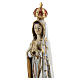 Statue Notre-Dame de Fatima colombes résine 20 cm s2