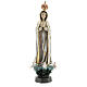 Our Lady of Fatima praying resin statue 30 cm s1