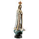 Madonna Fatima in preghiera statua resina 30 cm s4