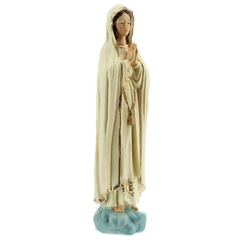 Madonna Fatimska bez korony gwiazda złota figura żywica 20 cm 3