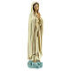 Our Lady of Fatima statue without crown golden star in resin 20 cm s3