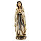 Our Lady of Lourdes joined hands resin 12.5 cm s1