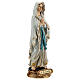Madonna Lourdes preghiera statua resina 14,5 cm  s3