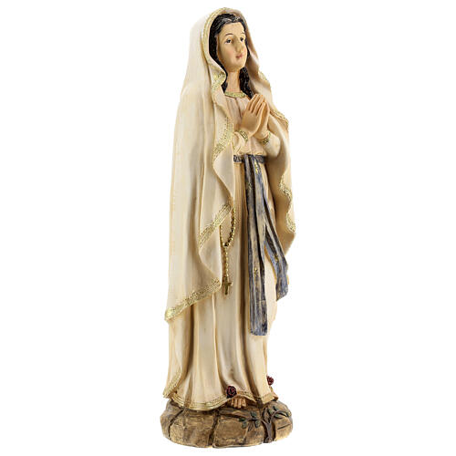 Statue aus Harz Unsere Liebe Frau von Lourdes, 31 cm 4