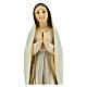 Statue of Mary praying gold detail 30.5 cm resin s2
