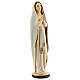 Statue of Mary praying gold detail 30.5 cm resin s4