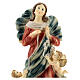 Our Lady undoer of knots statue with angels in resin 31.5 cm s2