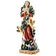 Our Lady undoer of knots statue with angels in resin 31.5 cm s3