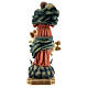 Our Lady undoer of knots statue with angels in resin 31.5 cm s5