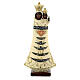 Our Lady of Loreto statue in resin 13 cm s1