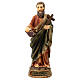 Statue of Saint Philip, 13 cm, painted resin s1