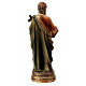 Statue of Saint Philip, 13 cm, painted resin s4