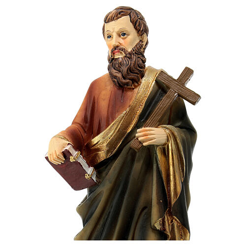 Statue of St Philip, 20 cm, painted resin 2