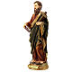 Statue of St Philip, 20 cm, painted resin s3