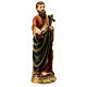 Statue of St Philip, 20 cm, painted resin s4