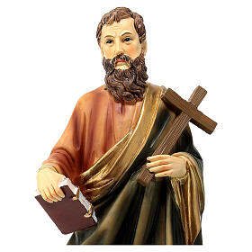 Resin statue of Saint Philip 30 cm