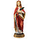 Santa Filomena 30 cm resina colorata s1