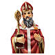 Statua Sant'Agostino 20 cm resina colorata s2