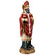 Statue Saint Augustin 30 cm résine colorée s4
