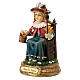 Statua Santo Nino de Atocha 10 cm Resina colorata s2