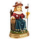 Statua Santo Nino de Atocha 20 cm resina colorata s5