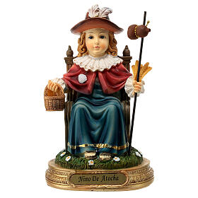 Holy Child Atocha statue 15 cm colored resin