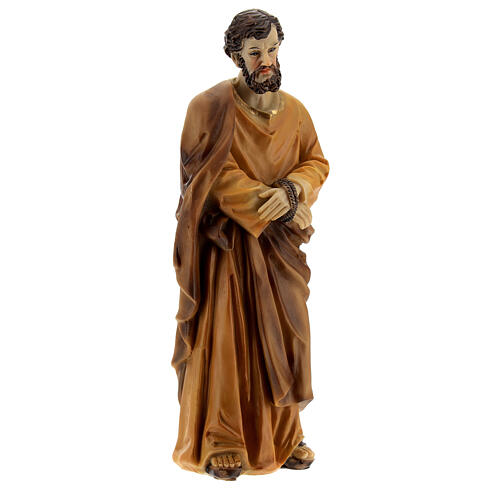 Jesus' condemnation, Jesus Barabbas Caiaphas, Passion of Christ, hand-painted resin, 5 in 7