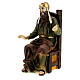 Jesus' condemnation, Jesus Barabbas Caiaphas, Passion of Christ, hand-painted resin, 5 in s9