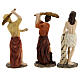 Scourging of Jesus, set of 3, Passion of Christ, hand-painted resin, 6 in s8
