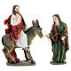 Einzug in Jerusalem, 4 Figuren, Resin, handbemalt, für 15 cm Krippe s9