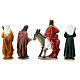 Entry into Jerusalem, set of 4, Easter creche, hand-painted resin, 6 in s13
