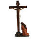 Kreuzigung Jesu, 5 Figuren, Resin, handbemalt, für 20 cm Krippe s17