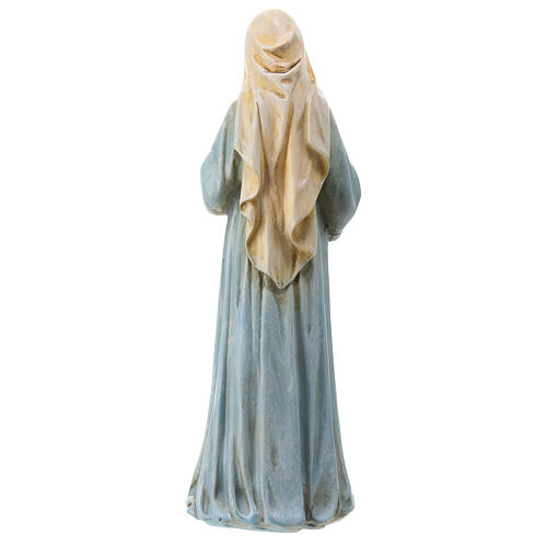 Statua Madonna Gestante resina 20 cm 7