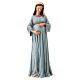 Statua Madonna Gestante resina 20 cm s1