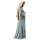 Pregnant Mother Mary statue in resin 20 cm s6